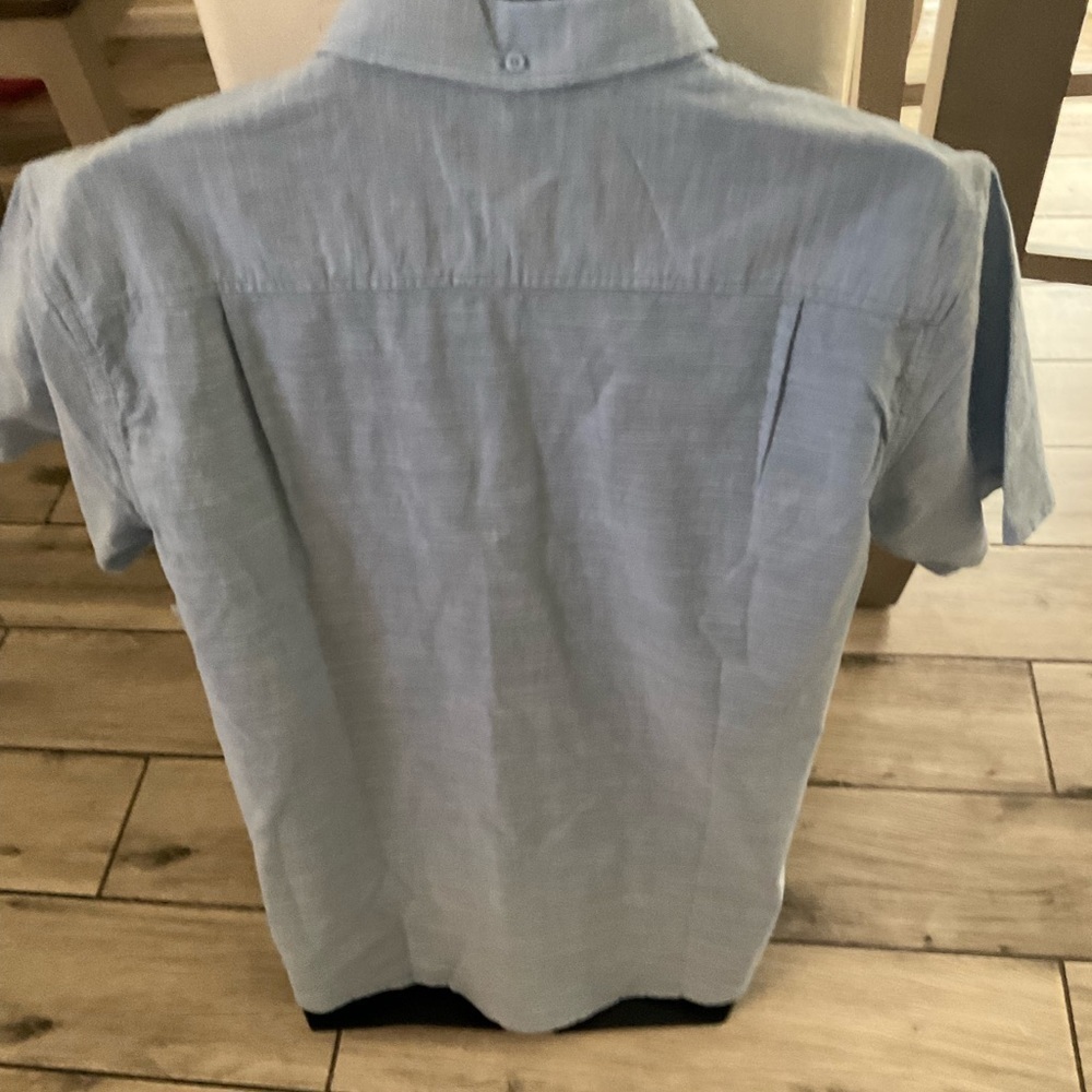 New men’s Short Sleeve One & Only Stretch Classic Fit Woven Shirt size L M - Picture 4 of 9